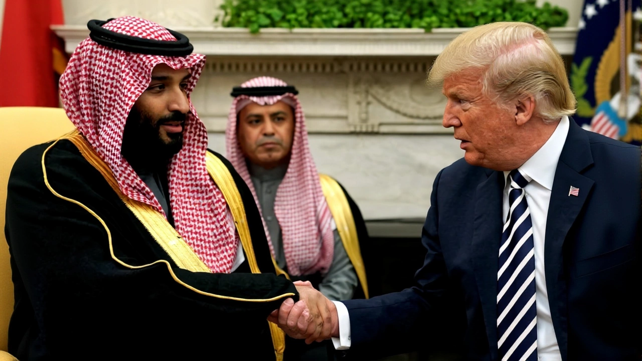 Trump and Saudi Crown Prince Seal $1 Trillion Deal and Historic Defense Pact